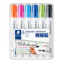 STAEDTLER LUMOCOLOR WHITEBOARDMARKER 351 6-SET